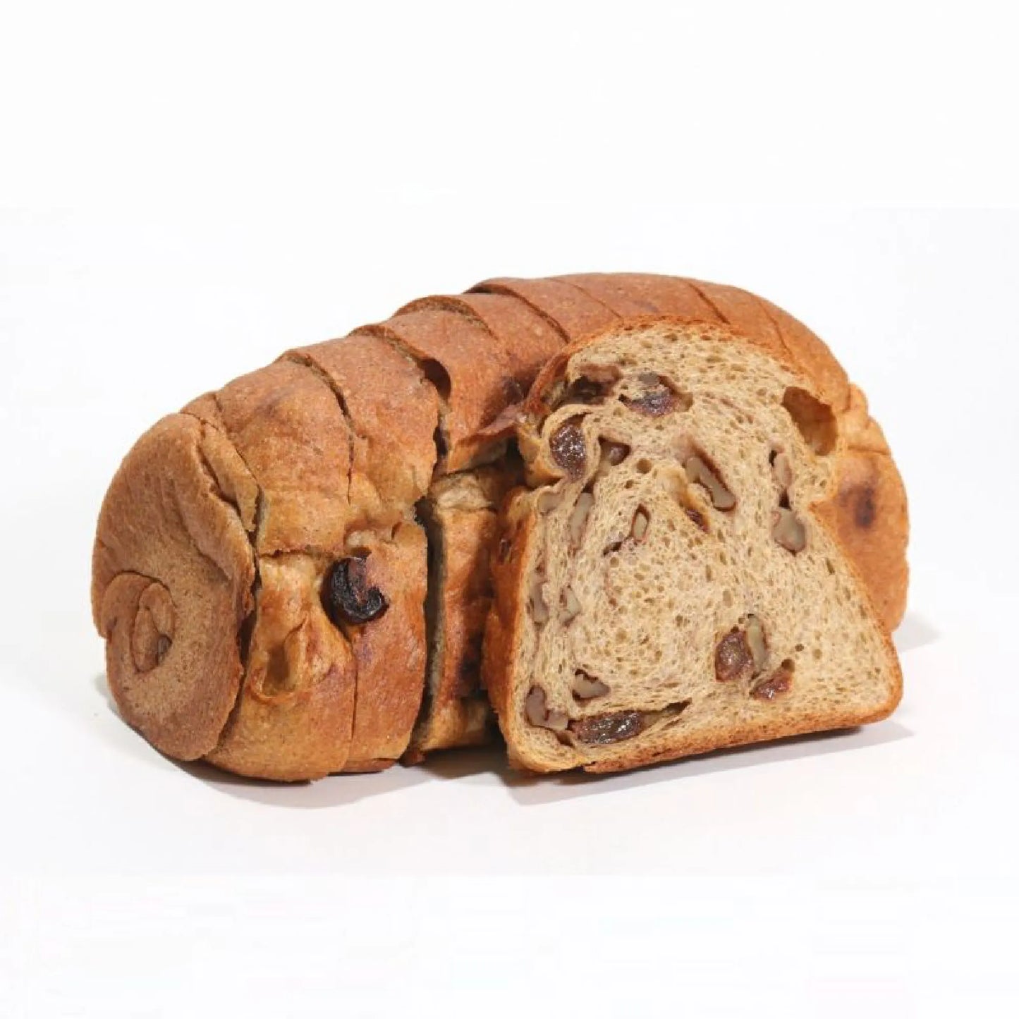 Organic Raisin and Walnut Bread (10 large slices) Carbohydrate 5.0g/slices