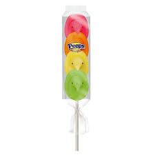 Peeps "Mike and Ike" Flavored Pops - LIMITED EDITION　ピープス　マイク＆アイク　ひよこマシュマロスティック　限定版