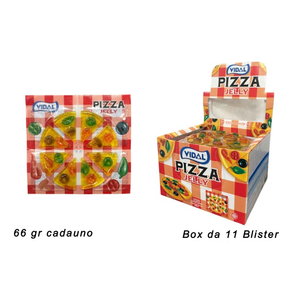 Giant Vidal Pizza Jelly - Share your Gummy Pizza with friends　ヴィダル　巨大なピザグミ　