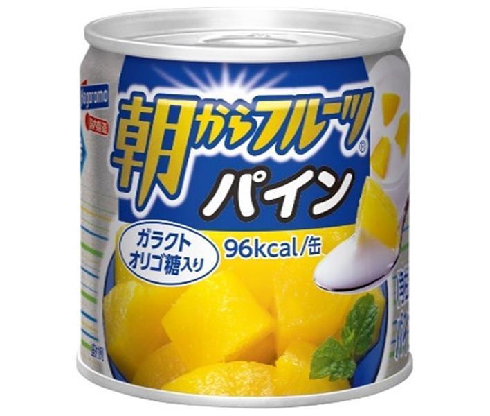 Hagoromo Foods Morning Fruit Pineapple, 190g Can x 24 Cans [Ships from Japan] 