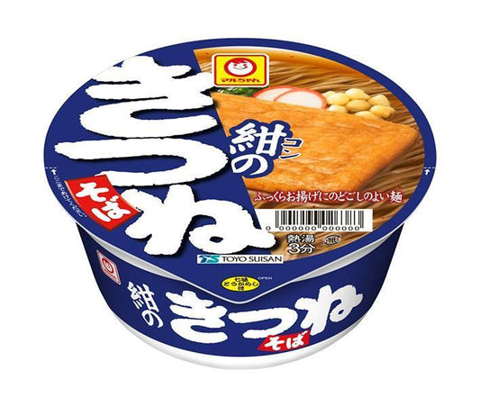 東洋水産 マルちゃん 紺のきつねそば(西向け) 88g×12個入【日本出荷】