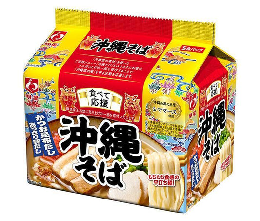 Myojo Foods Eat and Cheer Okinawa Soba 5-meal pack x 6 pieces [shipped in Japan]