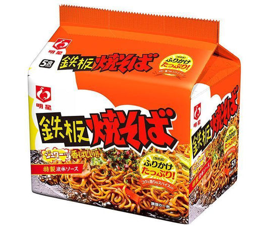 Myojo Foods Teppanyaki Soba 5-meal pack x 6 bags [shipped in Japan]