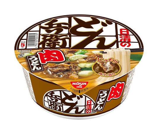 日清食品 日清のどん兵衛 肉うどん 86g×12個入【日本出荷】