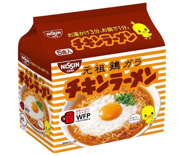 Nissin Foods Chicken Ramen 5-pack x 6 [Ships from Japan] 