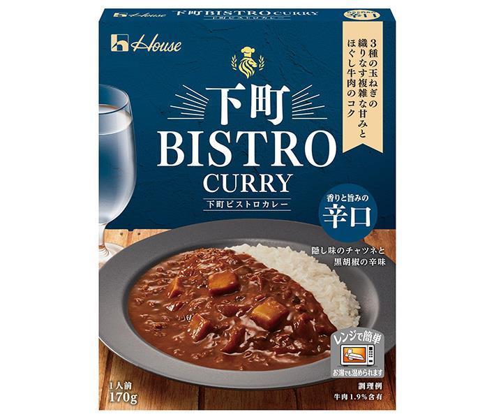 House Foods Shitamachi BISTRO CURRY, Spicy, 170g x 30 packs [Ships from Japan] 