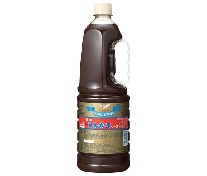Haguruma Tonkatsu Sauce, 1.8L PET Bottle x 6 [Ships from Japan] 
