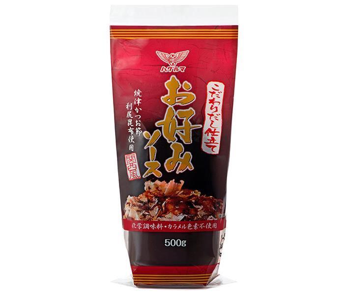 Haguruma Specialty Dashi Okonomiyaki Sauce, Kansai Style, 500g x 12 Bottles [Ships from Japan] 