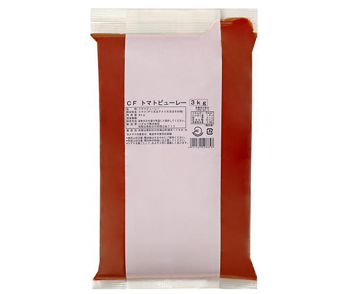 Haguruma JAS CF Tomato Puree Pillow Pack 3kg x 4 bags [Shipped in Japan]