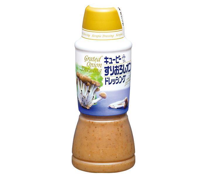 Kewpie Grated Onion Dressing, 380ml PET Bottle x 6 [Ships from Japan] 