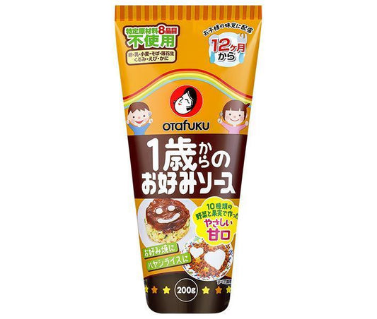 Otafuku Favorite Sauce for ages 1 and up 200g x 12 pieces [Shipped in Japan]
