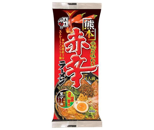 Itsuki Foods Kumamoto Red Spicy Ramen 120g x 20 pieces [shipped in Japan]