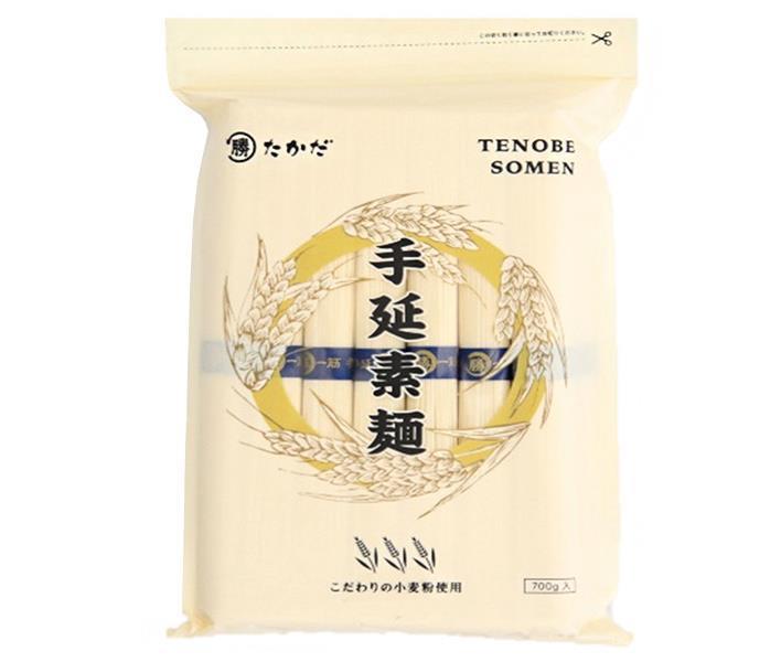 Marukatsu Takada Hand-Pulled Somen Noodles, 700g x 12 packs [Ships from Japan] 