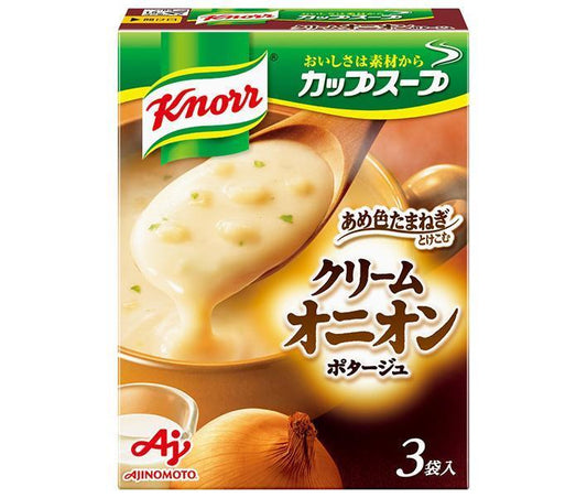 Ajinomoto Knorr Cup Soup Cream Onion Potage (18.1g x 3 bags) x 10 boxes [shipped in Japan]