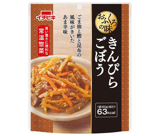 Ichibiki Mom's Flavor Kinpira Burdock 60g x 10 bags [Shipped in Japan]