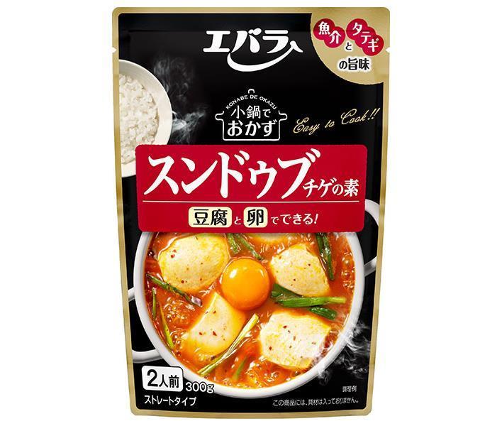 Ebara Foods Small pot side dish Sundubu jjigae mix 300g x 12 bags [shipped in Japan]