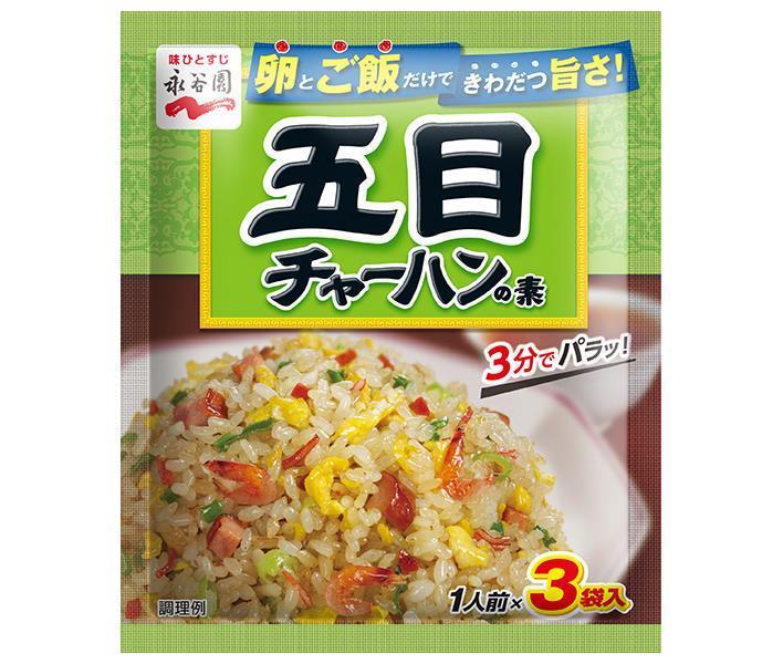 Nagatanien Gomoku Fried Rice Mix, 24.6g x 10 bags [Ships from Japan] 