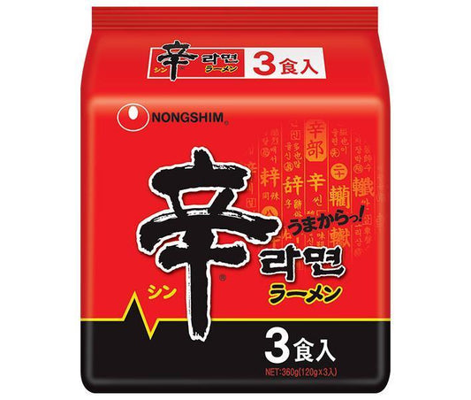 Nongshim Japan Shin Ramyun 3-meal pack x 12 bags [shipped in Japan]