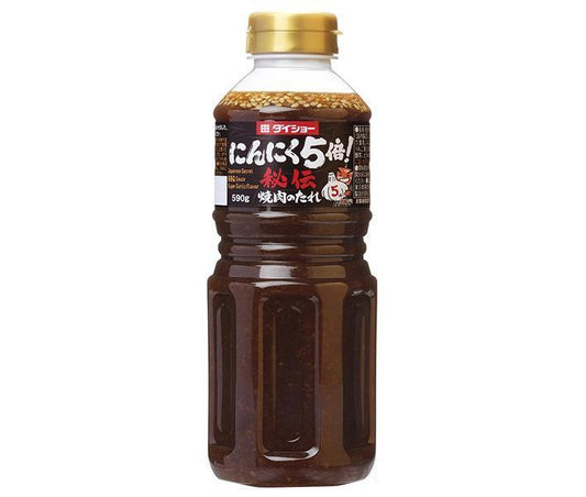 ダイショー 秘伝 焼肉のたれ にんにく5倍 590g×12本入【日本出荷】