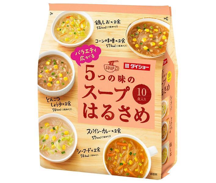 Daisho Vermicelli Soup with 5 Flavors, 164.8g x 10 bags [Ships from Japan] 