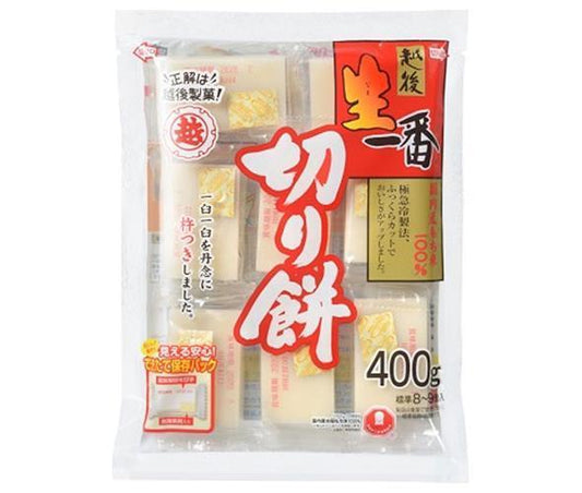 Echigo Seika Nama Ichiban Kirimochi, 400g x 20 bags [Ships from Japan] 