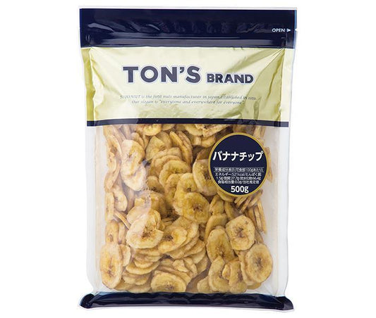 東洋ナッツ トン バナナチップ 500g×10袋入【日本出荷】