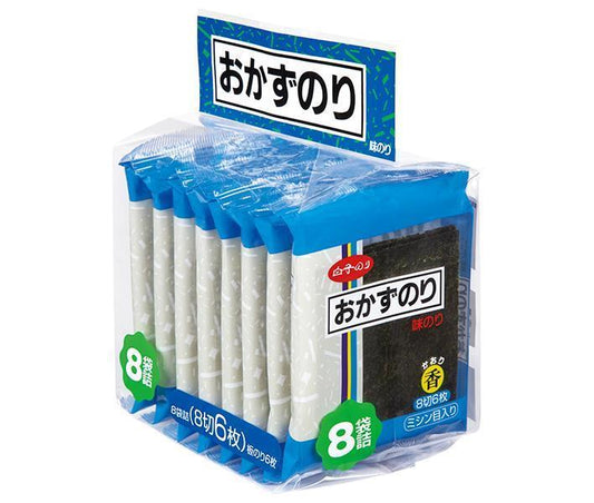 Milt Nori Side Dish Nori Flavored Nori 8 bags (6 pieces of 8 slices) x 20 bags [Shipped in Japan]