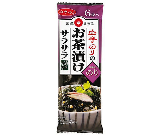 Shirako Nori Ochazuke Sarasara Nori 6 bags x 10 bags [shipped in Japan]