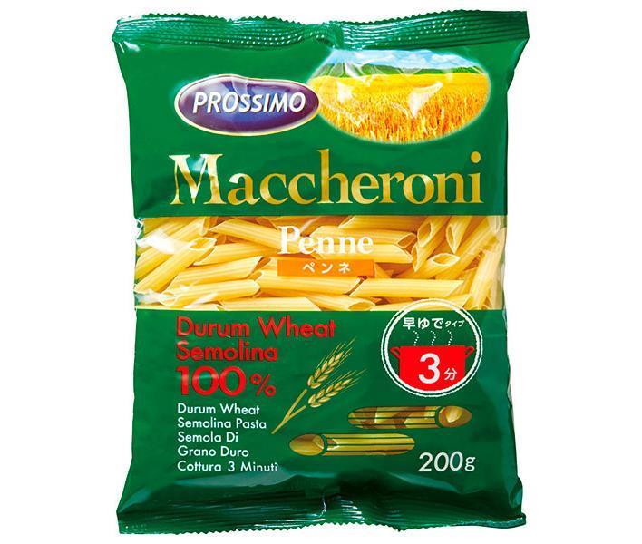 Prossimo macaroni penne quick boil type 200g x 24 bags [shipped in Japan]