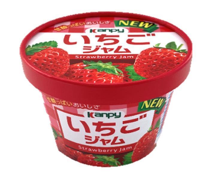 Campy Strawberry Jam Paper Cups, 130g x 6 [Ships from Japan] 