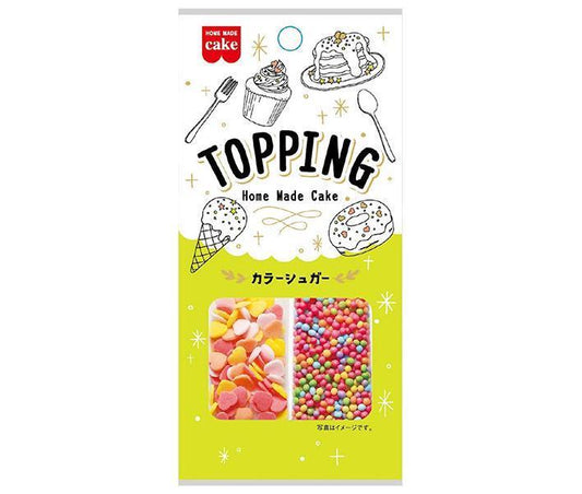 共立食品 トッピング カラーシュガー 8g×5袋入【日本出荷】