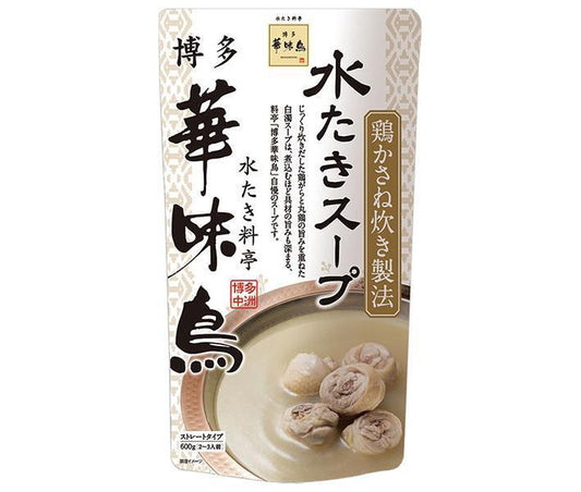 Torizen Foods Hakata Hanamidori Mizutaki Soup 600g x 12 bags [Shipped in Japan]