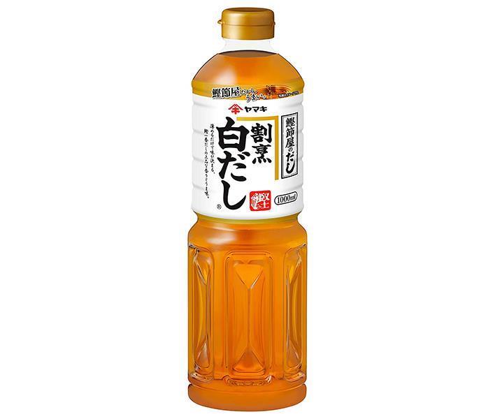 Yamaki Kappo Shiro Dashi 1000ml plastic bottle x 6 bottles [shipped in Japan]