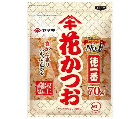 ヤマキ 徳一番花かつお 70g×12袋入【日本出荷】