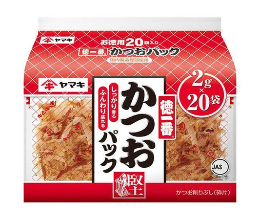 Yamaki Tokuichiban Bonito Pack, 2g x 20 packs x 10 bags [Ships from Japan] 
