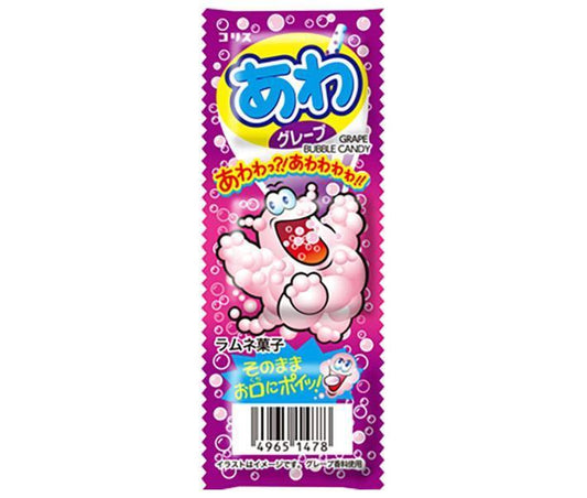 コリス あわ グレープラムネ 3個×20個入【日本出荷】