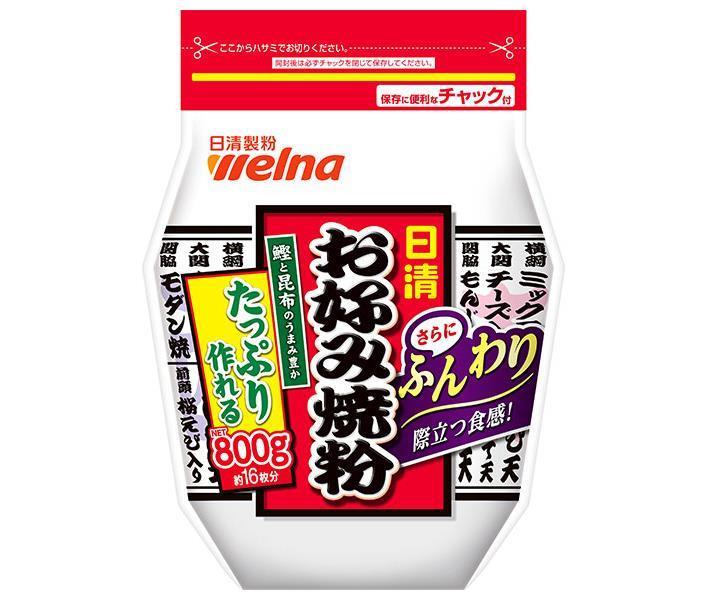 Nissin Welna Nissin Okonomiyaki Flour, 800g x 9 bags [Ships from Japan] 