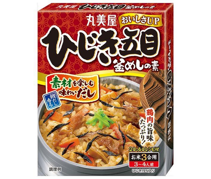 Marumiya Hijiki Gomoku Kamameshi Seasoning, 215g x 5 packs [Ships from Japan] 