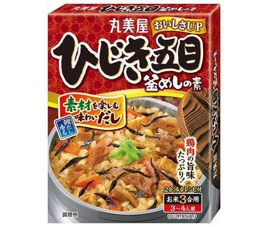 丸美屋 ひじき五目釜めしの素 215g×5個入【日本出荷】