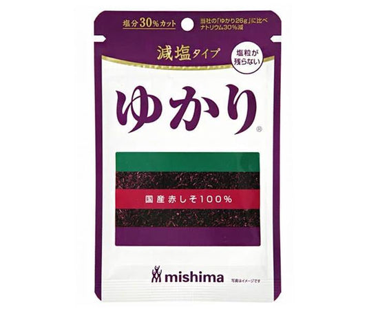 Mishima Foods Reduced Salt Yukari 16g x 10 bags [shipped in Japan]