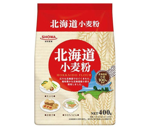 昭和産業 (SHOWA) 北海道小麦粉 400g×20袋入【日本出荷】