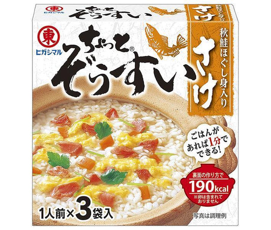 Higashimaru Soy Sauce Chotozousui Salmon 3 bags x 10 boxes [shipped in Japan]