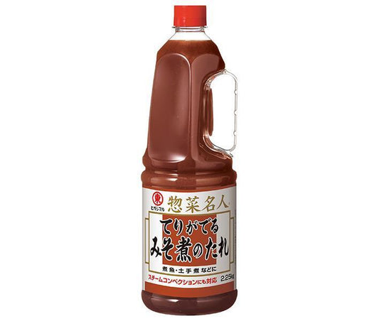 ヒガシマル醤油 てりがでる みそ煮のたれ ハンディ 2.25kg×6本入【日本出荷】