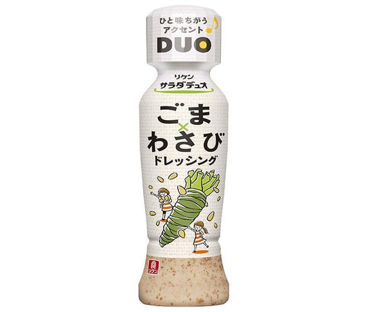 理研ビタミン リケン サラダデュオ ごまわさびドレッシング 190mlペットボトル×12本入【日本出荷】