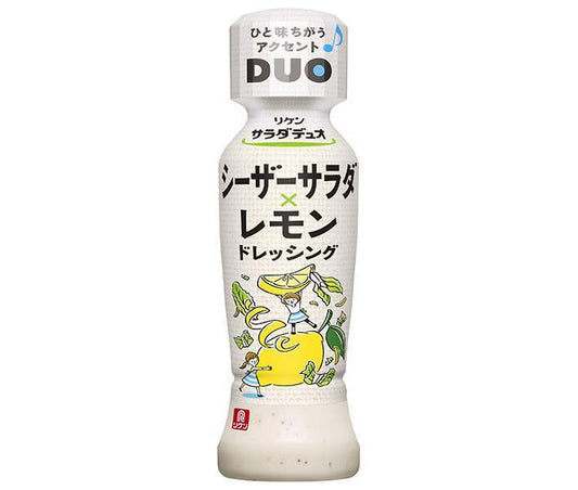 理研ビタミン リケン サラダデュオ シーザーサラダレモンドレッシング 190mlペットボトル×12本入【日本出荷】