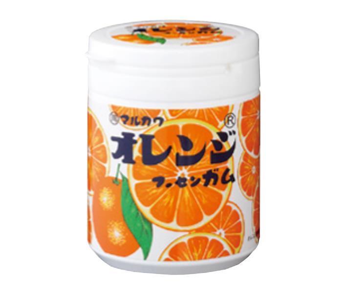 Marukawa Seika Orange Marble Gum Bottle 130g x 6 pieces [Shipped in Japan]