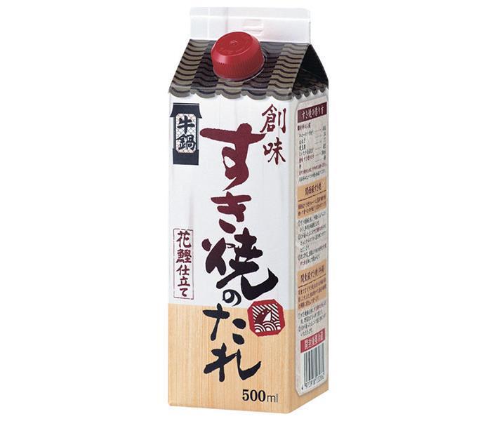 創味食品 創味 すき焼きのたれ 500ml紙パック×6本入【日本出荷】