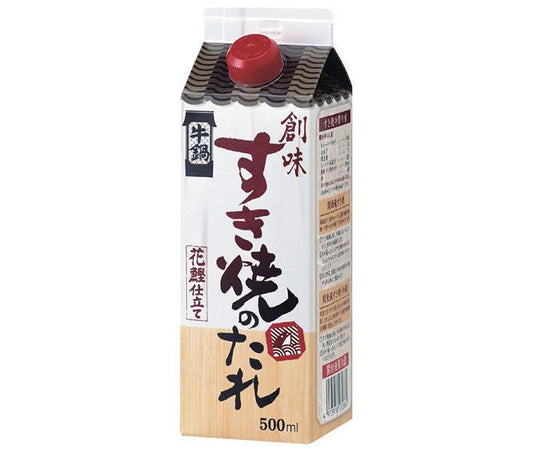 創味食品 創味 すき焼きのたれ 500ml紙パック×6本入【日本出荷】