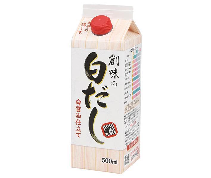 創味食品 創味の白だし 500ml紙パック×6本入【日本出荷】