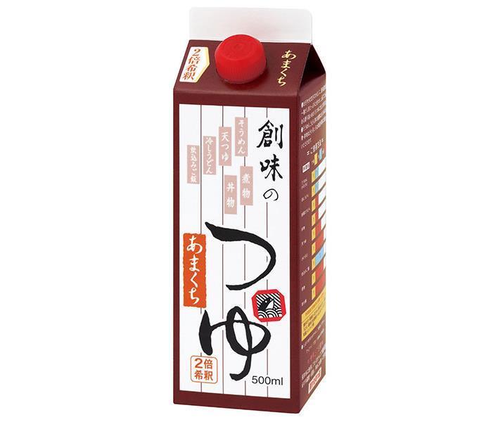 Somi Foods Somi no Tsuyu Sweet Soup, 500ml Paper Carton x 6 Bottles [Ships from Japan] 